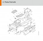 Stihl MT 820 Ride-On Mower Spare Parts